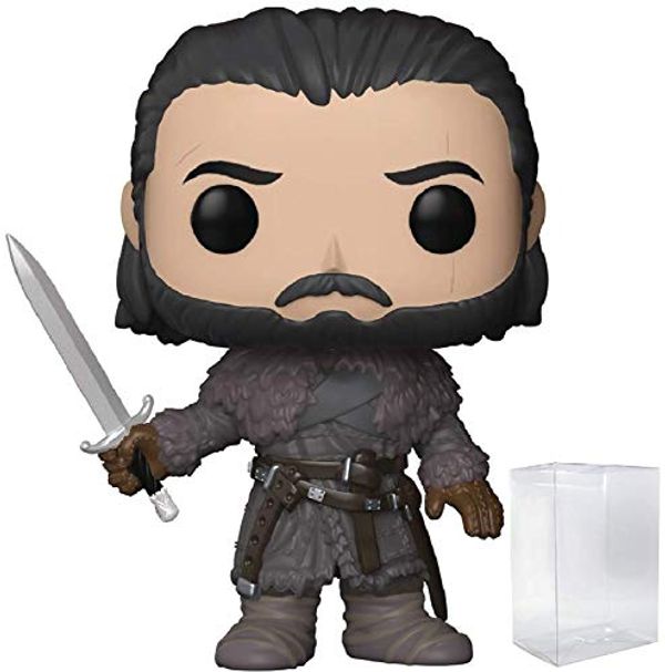 Cover Art for 0706098922025, Funko Pop! Game of Thrones: GOT - Jon Snow Beyond The Wall Vinyl Figure (Bundled with Pop Box Protector Case) by Unknown