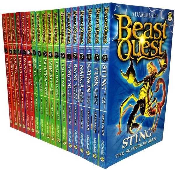 Cover Art for 9781408316467, Beast Quest Shrinkwrap Set: Series 1 to 3 - The Book People by Adam Blade