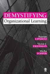 Cover Art for 9781412913782, Demystifying Organizational Learning by Raanan Lipshitz