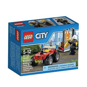 Cover Art for 0673419247429, Fire ATV Set 60105 by LEGO