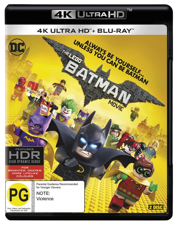 Cover Art for 9398700033239, The Lego Batman Movie  (4K UHD/Bluray/UV) by 
