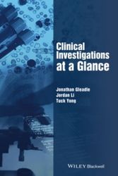 Cover Art for 9781118759325, Clinical Investigations at a Glance by Jonathan Gleadle