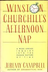 Cover Art for 9780671475475, Winston Churchill's Afternoon Nap by Jeremy Campbell