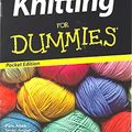 Cover Art for 9780470055625, Knitting for Dummies by Pam Allen