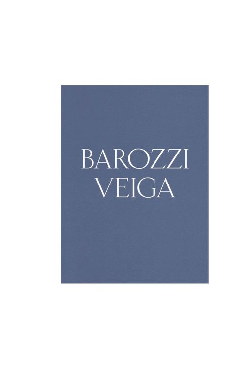 Cover Art for 9783906027524, Barozzi Veiga Architectos by Jose Zabala Roji