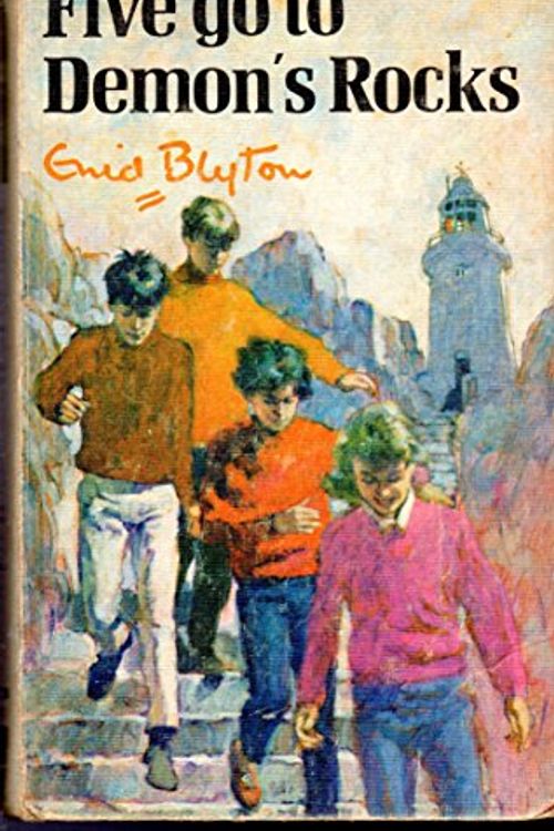 Cover Art for 9780340175033, Five Go to Demon's Rocks by Enid Blyton