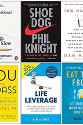 Cover Art for 9789123786145, Thinking Fast and Slow, Shoe Dog, 10% Happier, You Are a Badass, Life Leverage, Eat That Frog 6 Books Collection Set by Daniel Kahneman, Phil Knight, Dan Harris, Jen Sincero, Rob Moore, Brian Tracy