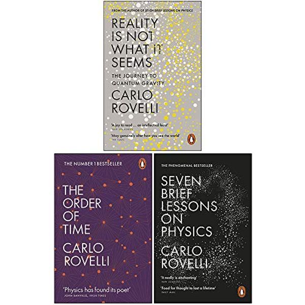 Cover Art for 9789123912759, Carlo Rovelli Collection 3 Books Set (Reality Is Not What It Seems, The Order of Time, Seven Brief Lessons on Physics) by Carlo Rovelli