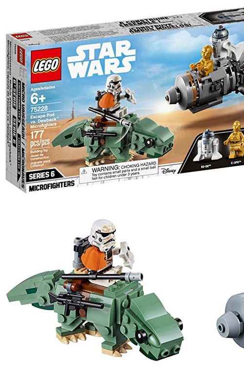 Cover Art for 0673419303804, Escape Pod vs. Dewback Microfighters Set 75228 by LEGO