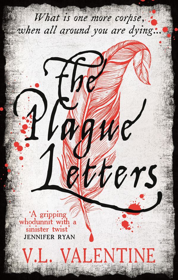 Cover Art for 9781788164542, The Plague Letters by V.L. Valentine