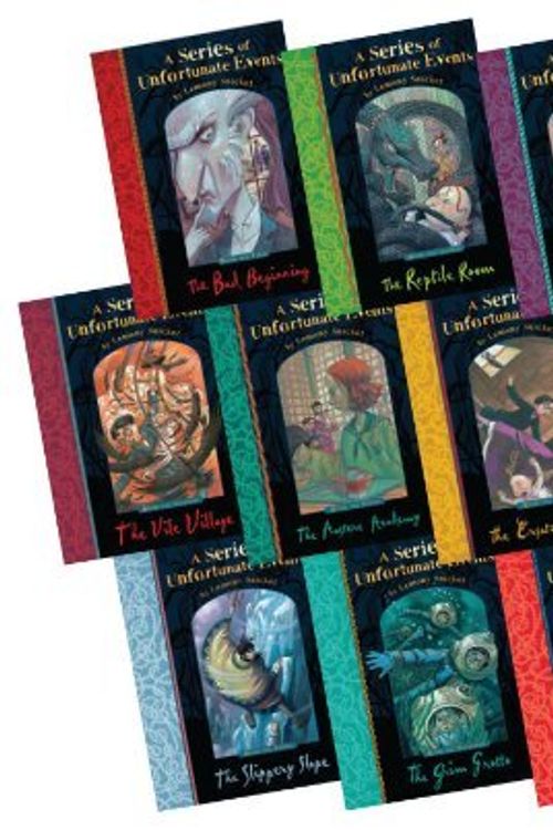 Cover Art for 9789999500043, A Series of Unfortunate Events New Cover Collection - 13 books, RRP £90.87 (The Bad Beginning; The Reptile Room; The Wide Window) by Lemony Snicket