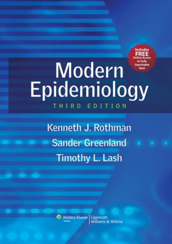 Cover Art for 9781451190052, Modern Epidemiology by Kenneth J. Rothman