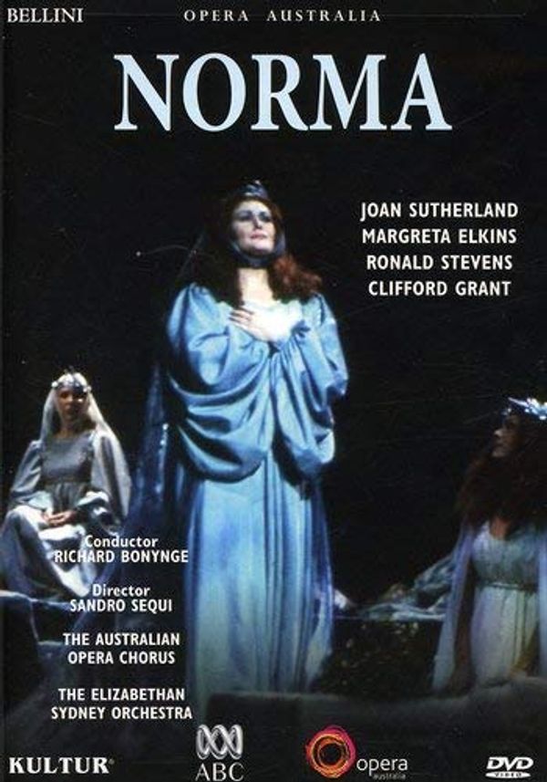 Cover Art for 0032031002791, Bellini - Norma / Joan Sutherland, Margreta Elkins, Ron Stevens, Clifford Grant, Richard Bonynge, Opera Australia by 