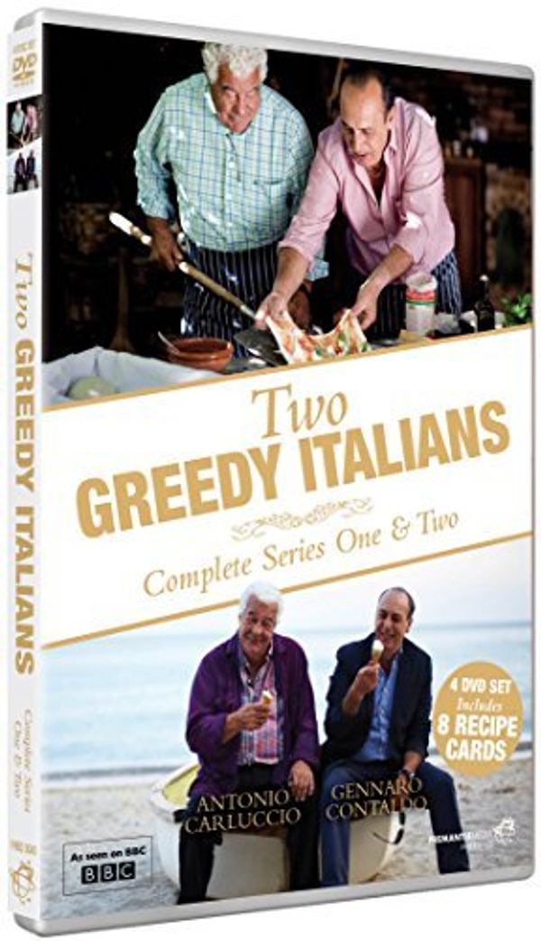 Cover Art for 0779628601455, Two Greedy Italians (Complete Series 1 & 2) - 4-DVD Set ( 2 Greedy Italians (Complete Series One and Two) ) [ NON-USA FORMAT, PAL, Reg.0 Import - United Kingdom ] by Antonio Carluccio by Unknown