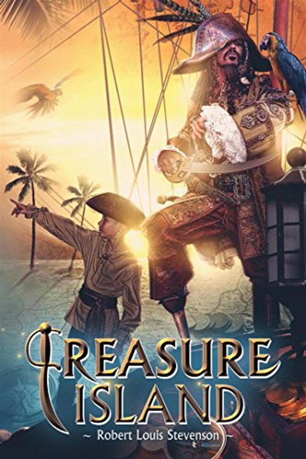 Cover Art for B00S5F0VII, Treasure Island (Annotated & Illustrated) (More Than 30 Pictures Included) by Robert Louis Stevenson