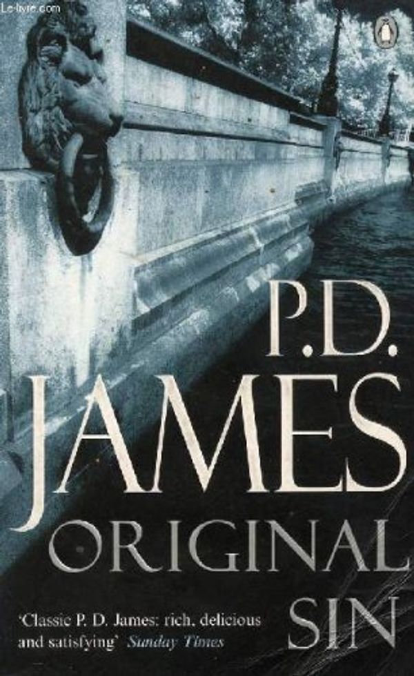 Cover Art for B009C83AOO, Original Sin by P.d. James