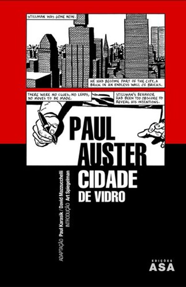 Cover Art for 9789724145877, Cidade De Vidro (Portuguese Edition) by Paul Karasik , David Mazzucchelli Paul Auster 
