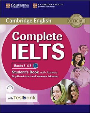 Cover Art for 9781316602010, Complete IELTS Bands 5-6.5 Student's Book with Answers with CD-ROM with TestbankComplete by Brook-Hart, Guy, Vanessa Jakeman