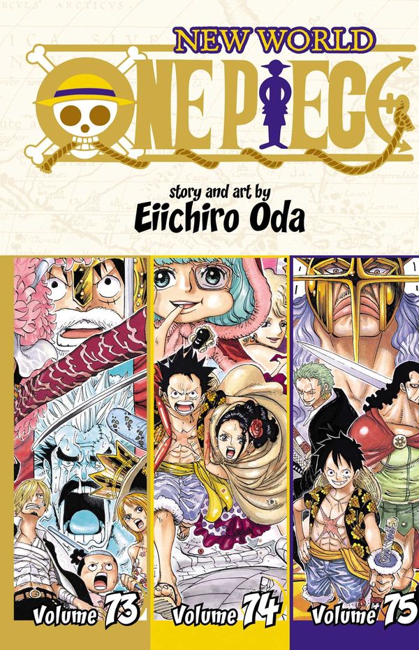 Cover Art for 9781421596174, One Piece (Omnibus Edition), Vol. 25: Includes vols. 73, 74 & 75 by Eiichiro Oda