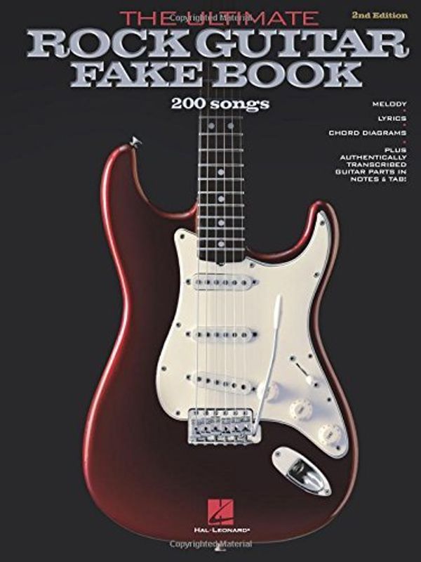 Cover Art for B00GOHEBW6, The Ultimate Rock Guitar Fake Book: 200 Songs Authentically Transcribed for Guitar in Notes & Tab! (Fake Books) by Hal Leonard Publishing Corporation ( 1988 ) Plastic Comb by Hal Leonard Corp.