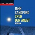 Cover Art for 9783442554010, Spur der Angst: Roman by Sandford, John: