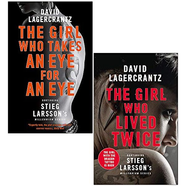 Cover Art for 9789123881734, David Lagercrantz Collection 2 Books Set (The Girl Who Takes an Eye for an Eye, The Girl Who Lived Twice [Hardcover]) by David Lagercrantz