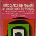 Cover Art for 9780671781385, Man's Search for Meaning: An Introduction to Logotherapy by Viktor E. Frankel