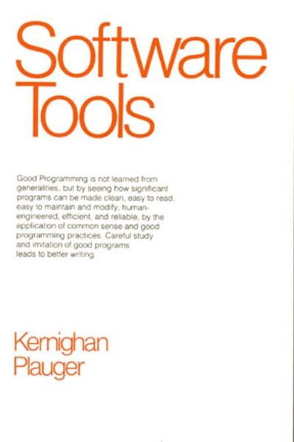 Cover Art for 9780201036695, Software Tools by Brian W. Kernighan