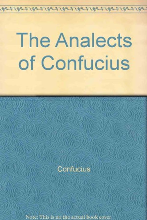 Cover Art for 9780892665389, The Analects of Confucius by Confucius