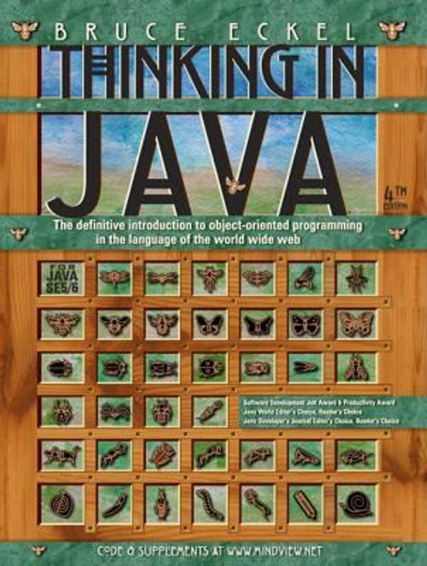 Cover Art for 0076092039389, Thinking in Java by Bruce Eckel