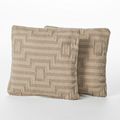 Cover Art for 0843345106347, Christopher Knight Home 301677 Herbert Beige Wool Pillows (Set of 2) by Unknown