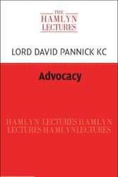 Cover Art for 9781009338103, Advocacy by Pannick KC, David