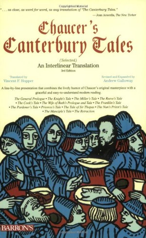 Cover Art for 9780393079456, The Selected Canterbury Tales by Geoffrey Chaucer