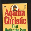 Cover Art for 9780671601744, Evil under the sun : a Hercule Poirot murder mystery by Agatha Christie