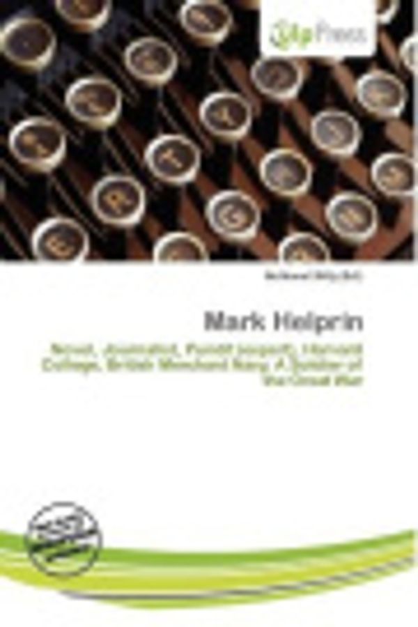 Cover Art for 9786133995383, Mark Helprin by Nethanel Willy