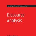 Cover Art for B00I5QWBLM, Discourse Analysis (Cambridge Textbooks in Linguistics) by Gillian Brown