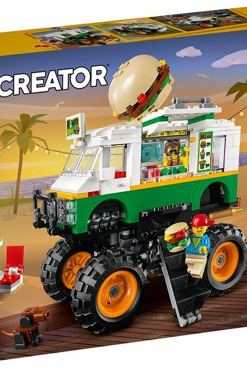 Cover Art for 5702016616309, Monster Burger Truck Set 31104 by LEGO