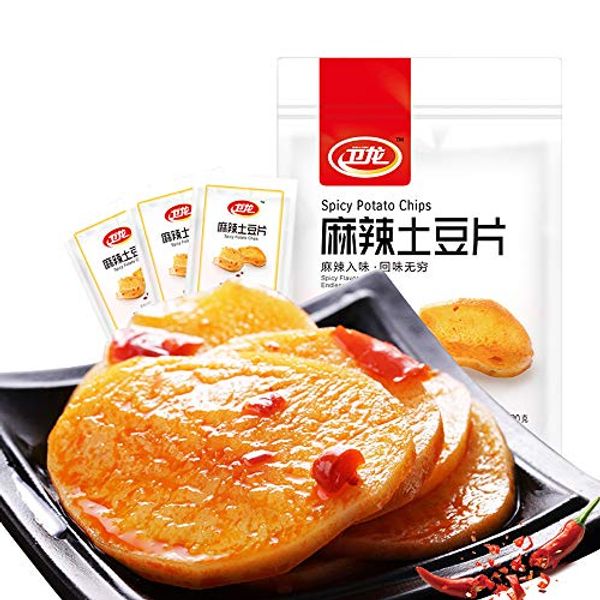 Cover Art for 6912045258282, 10pack Weilong Latiao, Tudoupian卫龙 土豆片 麻辣 Chinese Spicy Potato Chips: Wei Long Series Spicy Gluten, 200g by Unknown