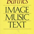 Cover Art for 9780374521363, Image-Music-Text by Roland Barthes