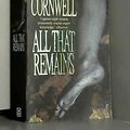 Cover Art for B000S956DE, ALL THAT REMAINS by Patricia Cornwell
