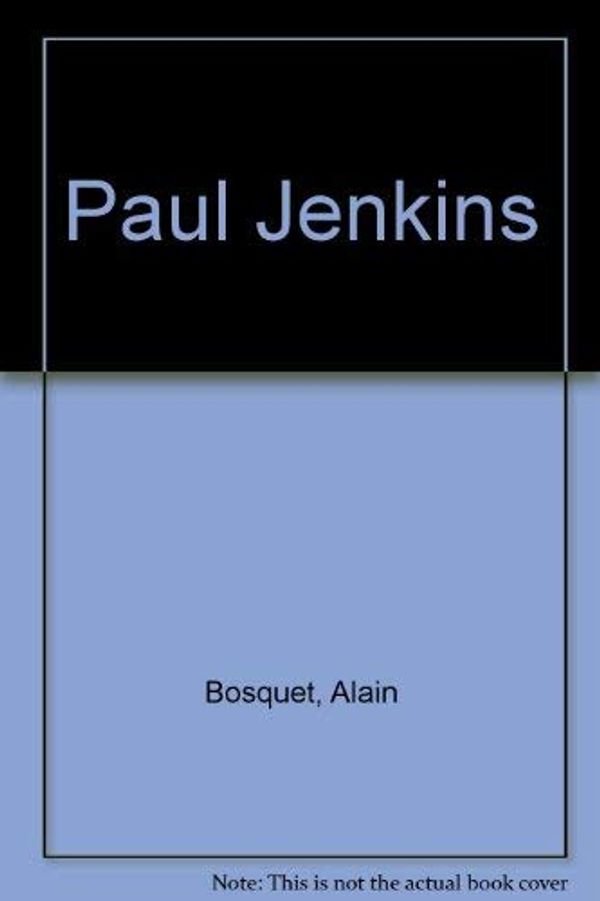 Cover Art for 9782851992734, Paul Jenkins by Alain Bosquet
