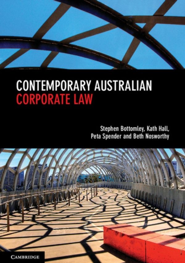 Cover Art for 9781316628270, Contemporary Australian Corporate Law by Stephen Bottomley