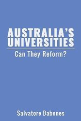 Cover Art for 9781922644817, Australia's Universities: Can They Reform? by Salvatore Babones