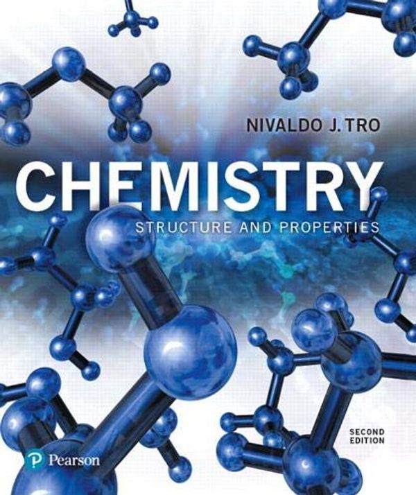 Cover Art for 9780134293936, ChemistryStructure and Properties by Nivaldo Tro