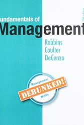 Cover Art for 9780136170075, Fundamentals of Management + 2019 Mylab Management With Pearson Etext Access Card by Stephen Robbins, Mary Coulter, De Cenzo, David