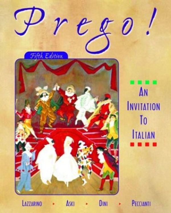 Cover Art for 9780072350043, Prego! by Graziana Lazzarino, Etc, Janice Aski, Andrea Dini, Maria Peccianti