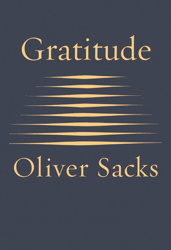 Cover Art for 9780451492968, Gratitude by Oliver Sacks