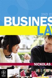Cover Art for 9781742466811, Business Law by Nickolas James
