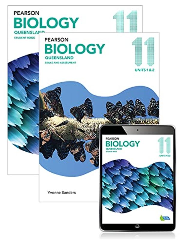 Cover Art for 9781488685651, Pearson Biology Queensland 11 Skills and Assessment Book + Student Book with Reader+ by Martin Hall, Christina Bliss, Samuel Fesuk, Juanita Jacobs, Yvonne Sanders