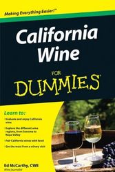 Cover Art for 9780470376072, California Wine for Dummies by Ed McCarthy